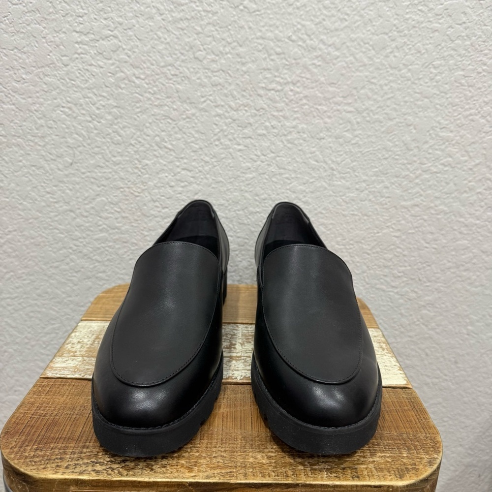 Vionic Kensley Black Leather Loafers Size 11 - Picture 3 of 6